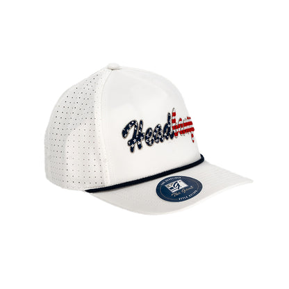 - Headbanger Sports Custom G213PR American Flag Snapback Hat