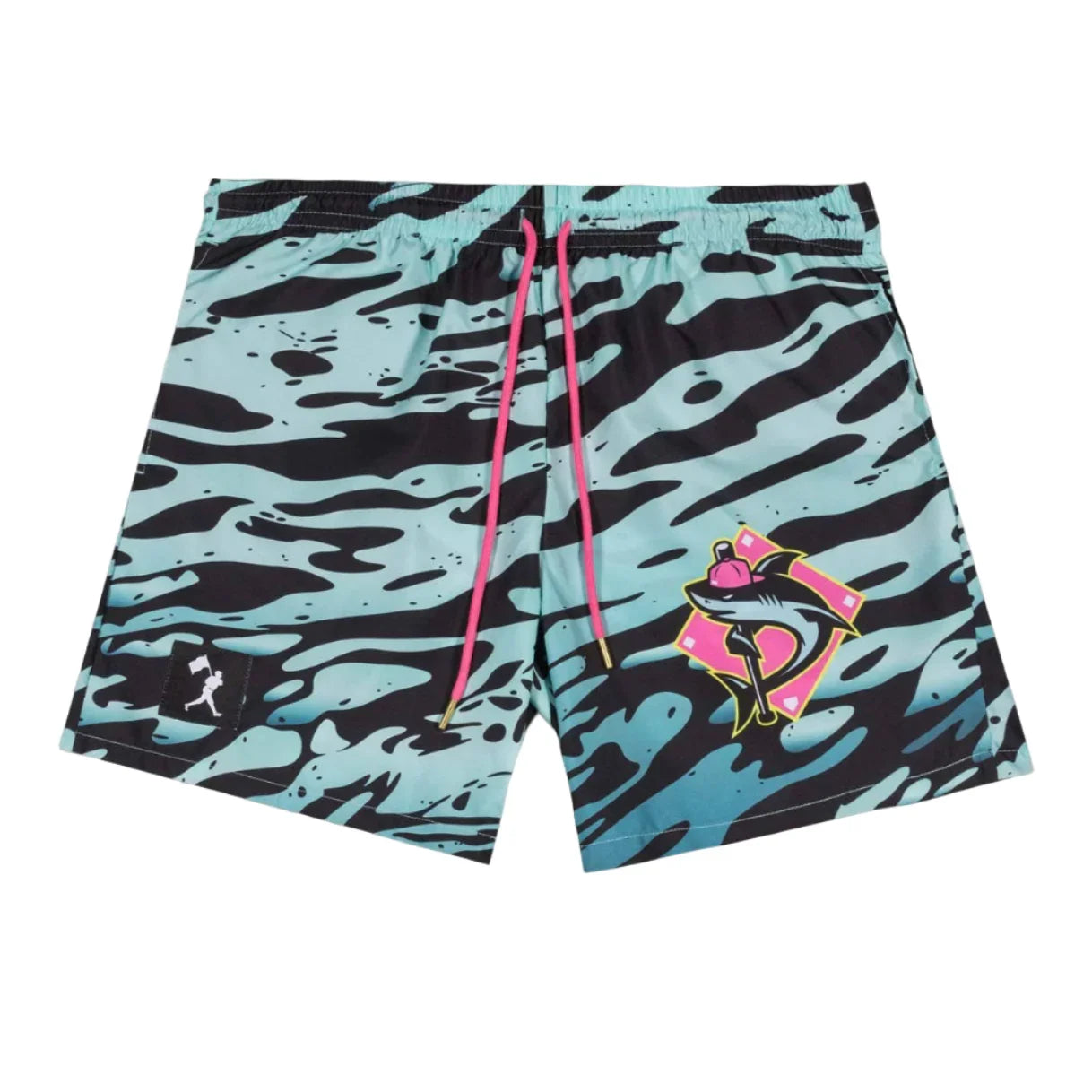 Baseballism Shark Attack Cage Trunks (Rip Tide) - Youth