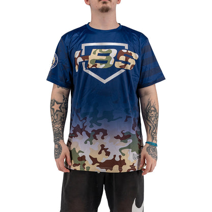 Headbanger Sports Exclusive "Camo Fade" Short Sleeve Jersey