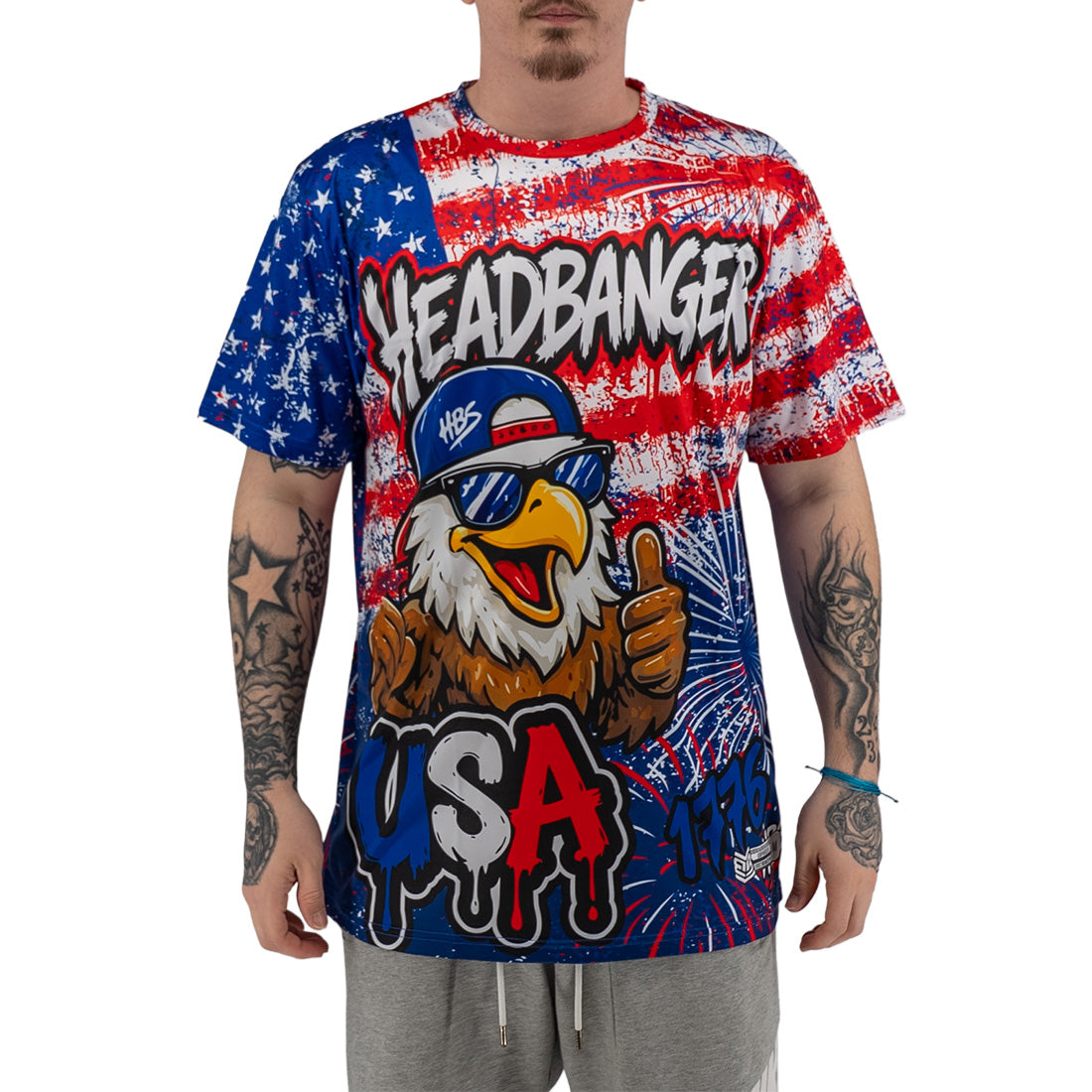 headbanger sports sublimated jersey vibrant performance design