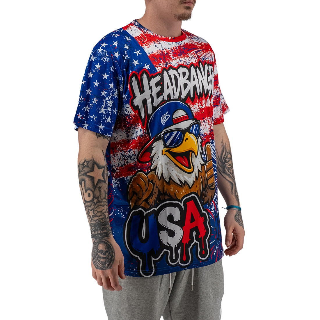 headbanger sports sublimated jersey vibrant performance design
