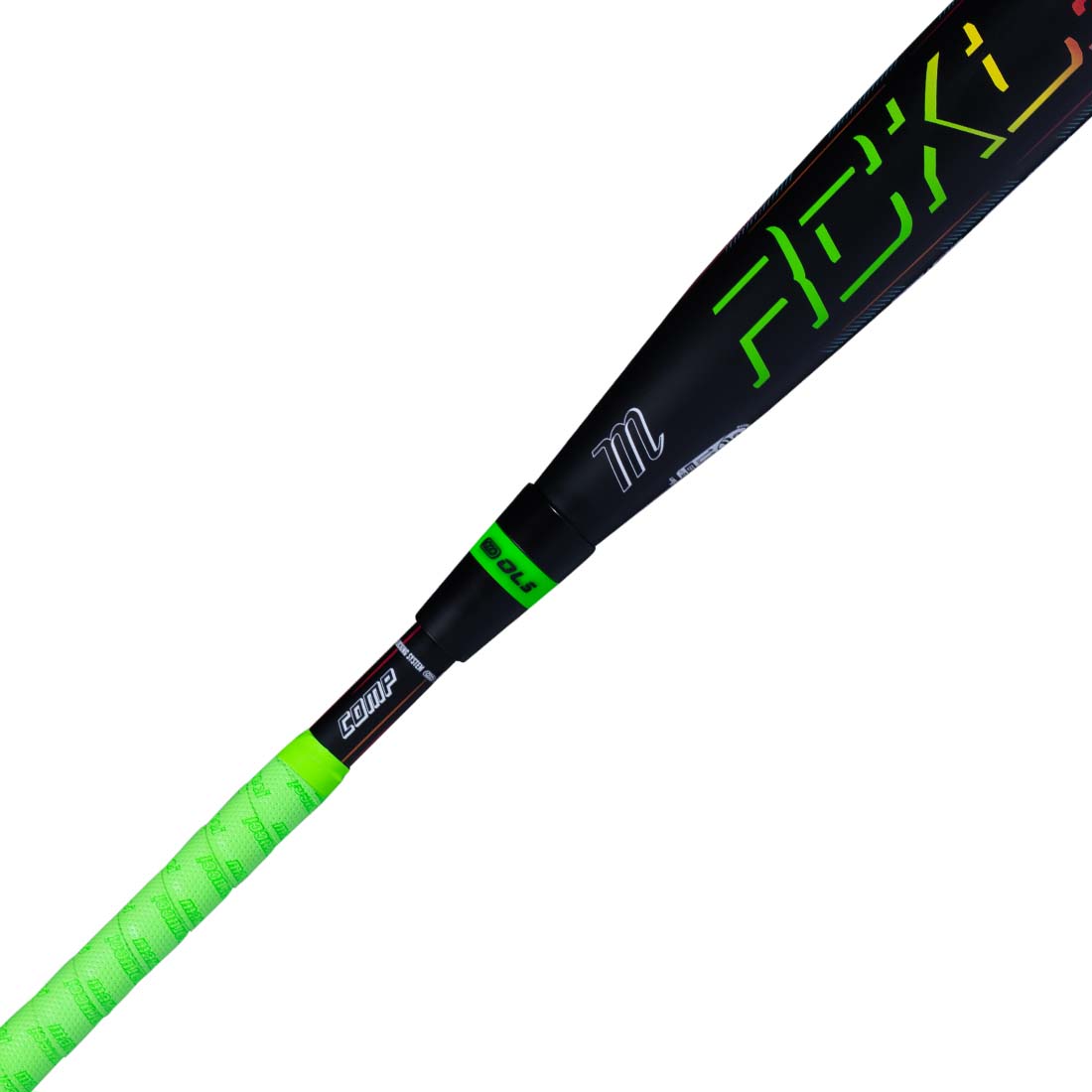 2027 Marucci RCKLESS Gen 2 Composite 2 3/4" USSSA Baseball Bat Connection Piece View on the Handle