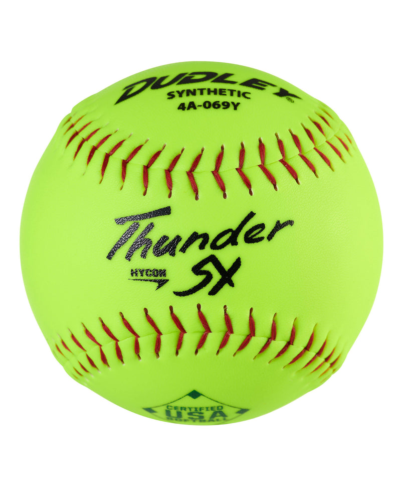 Dudley Thunder SY HYCON 12" USA/ASA Synthetic Slowpitch Softballs HB