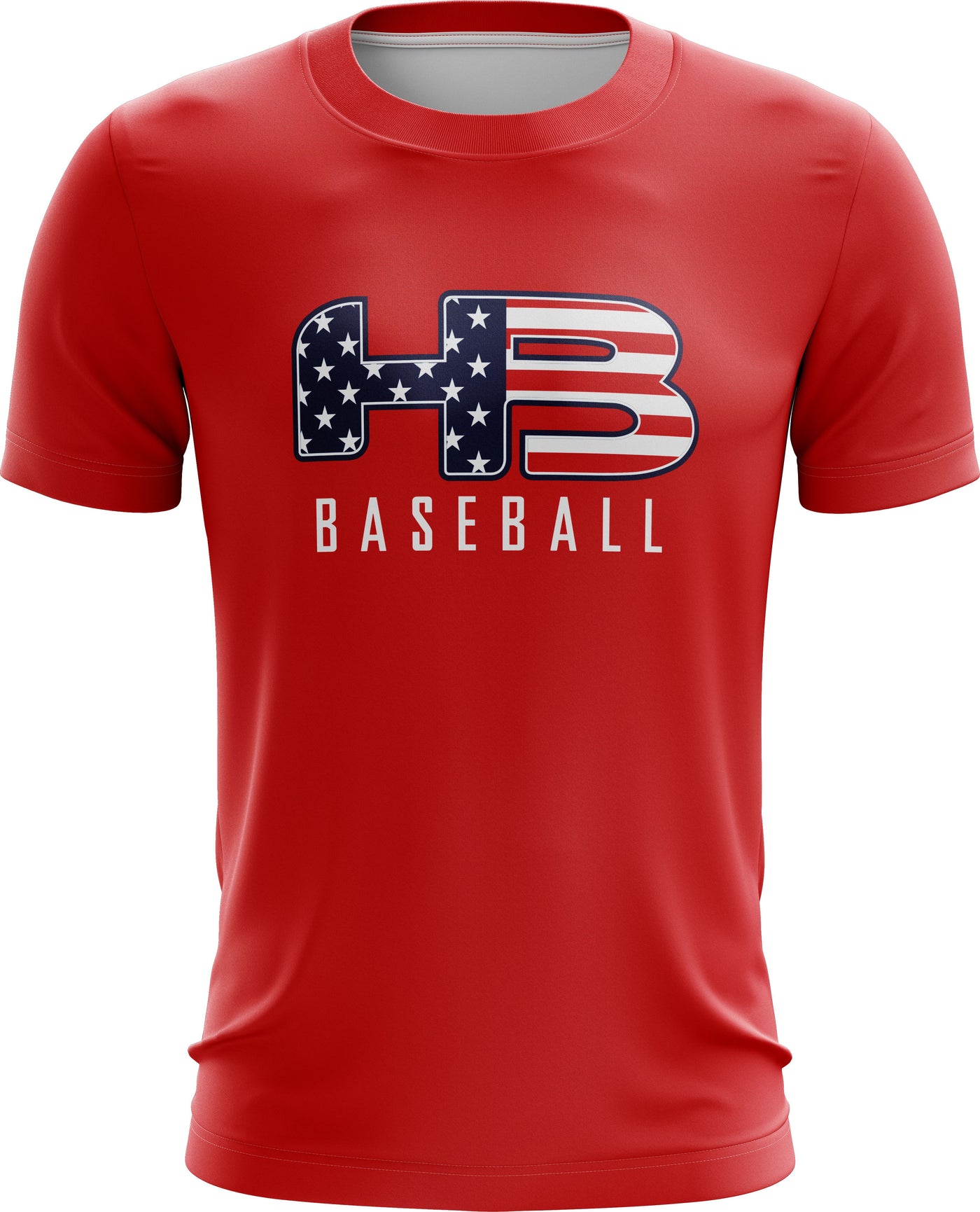 Headbanger Sports Exclusive HB Sports Baseball Short Sleeve Jersey Red / 2XL