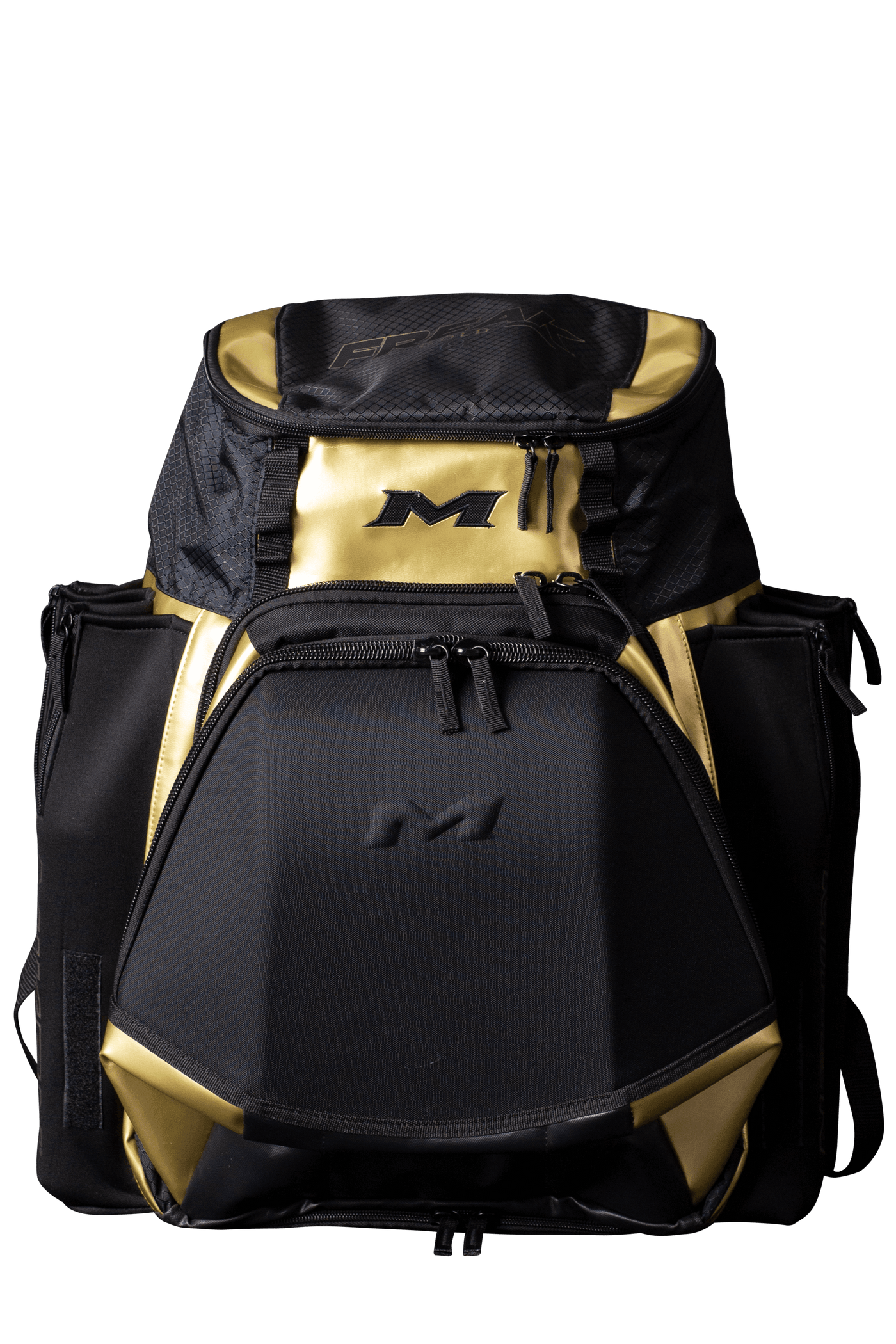 2022 Miken MK7X XL Baseball Softball Backpack Freak Gold Series