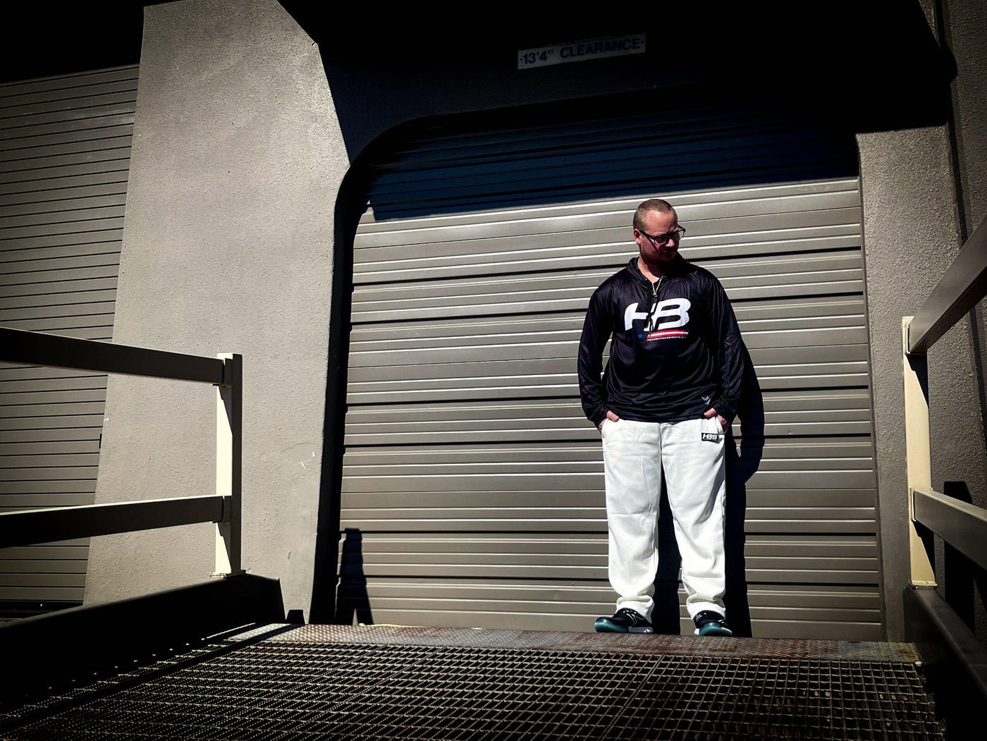 Headbanger Sports Performance Fleece Lined Sweatpants Cream HB