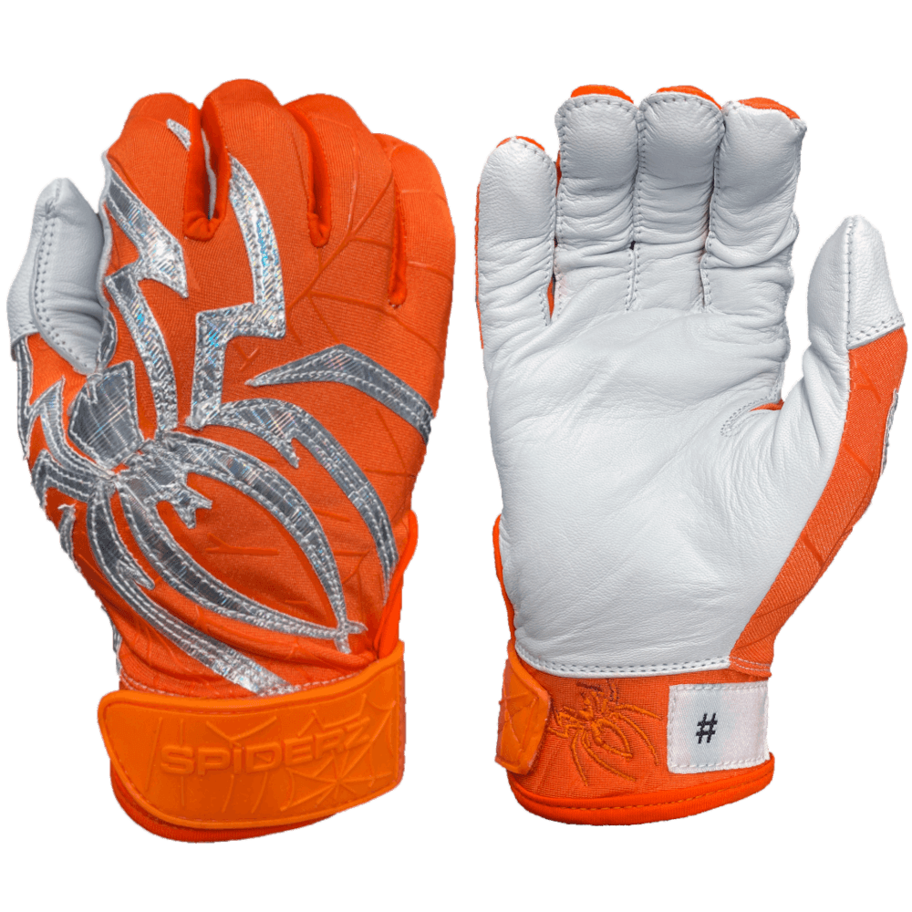 Orange nike batting gloves shop