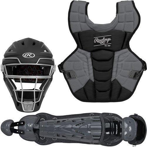 Rawlings Intermediate Black/Graphite VELO 2.0 Catcher's Gear Box Set