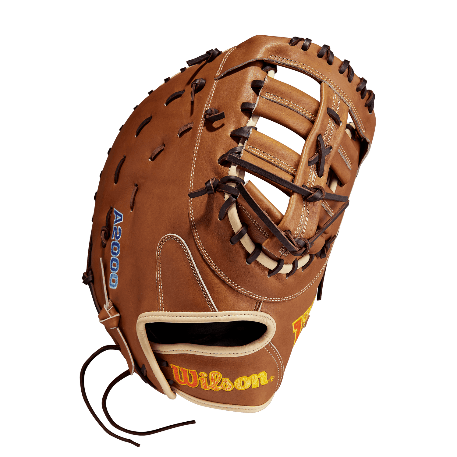 Shop 2023 Wilson A2000 AC4 12.5" Fastpitch First Base Mitt: WBW101017125 at Headbanger Sports 